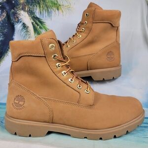 Timberland Classic 6 Inch Waterproof Wheat Boots Mens 12